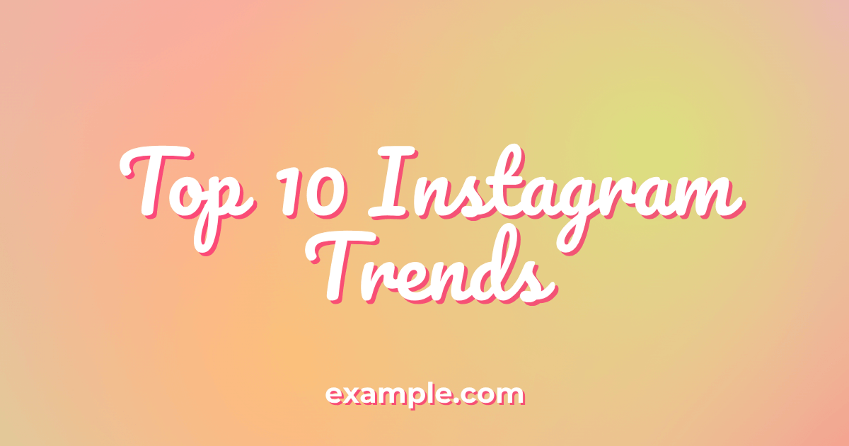 How to Create Stylish Open Graph Images with OGPik